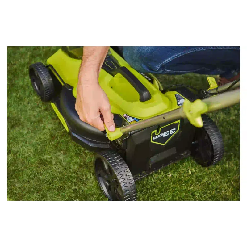 Газонокосарка Ryobi ONE+ RY18LMX33A-150 (5133006287), акумуляторна, 30 л, 33 см