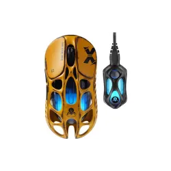 الفأر GravaStar (GS_X_PRO_YLW)