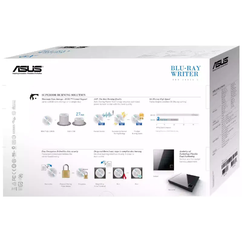 Оптично устройство Asus, Black (90DT20305U-A199KZ)