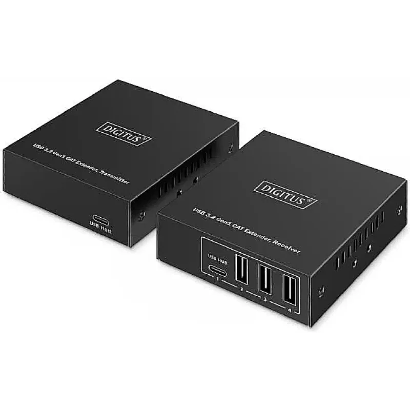 Подовжувач Digitus  Black (DA-73121)