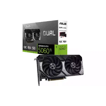 Tarjeta de video Asus GeForce RTX 5060Ti (DUAL-RTX5060TI-08G)