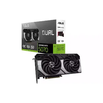 Tarjeta de video Asus GeForce RTX5070 (DUAL-RTX5070-012G)