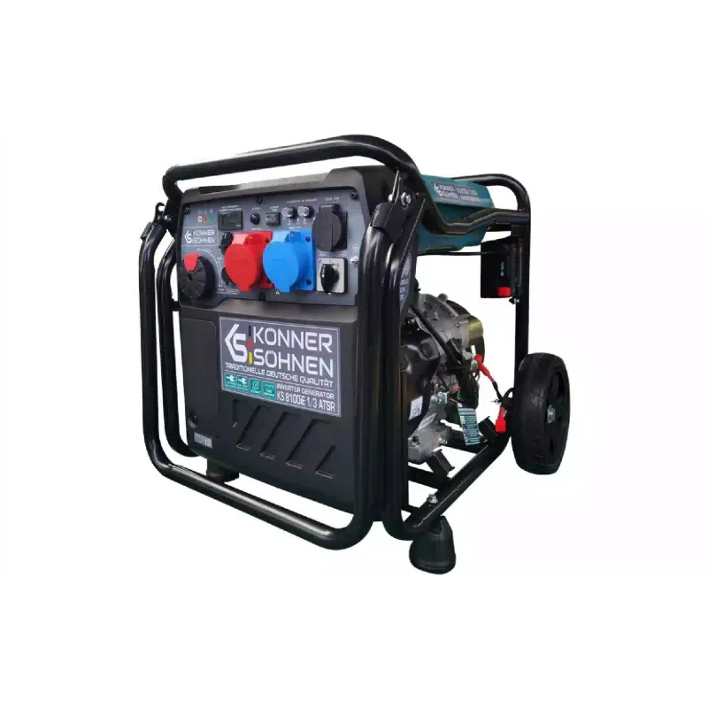 Генератор бензиновий інверторний Konner&Sohnen (KS 8100iE 1/3 ATSR), 8.5 кВт, 1/3 фази, АВР, електростартер