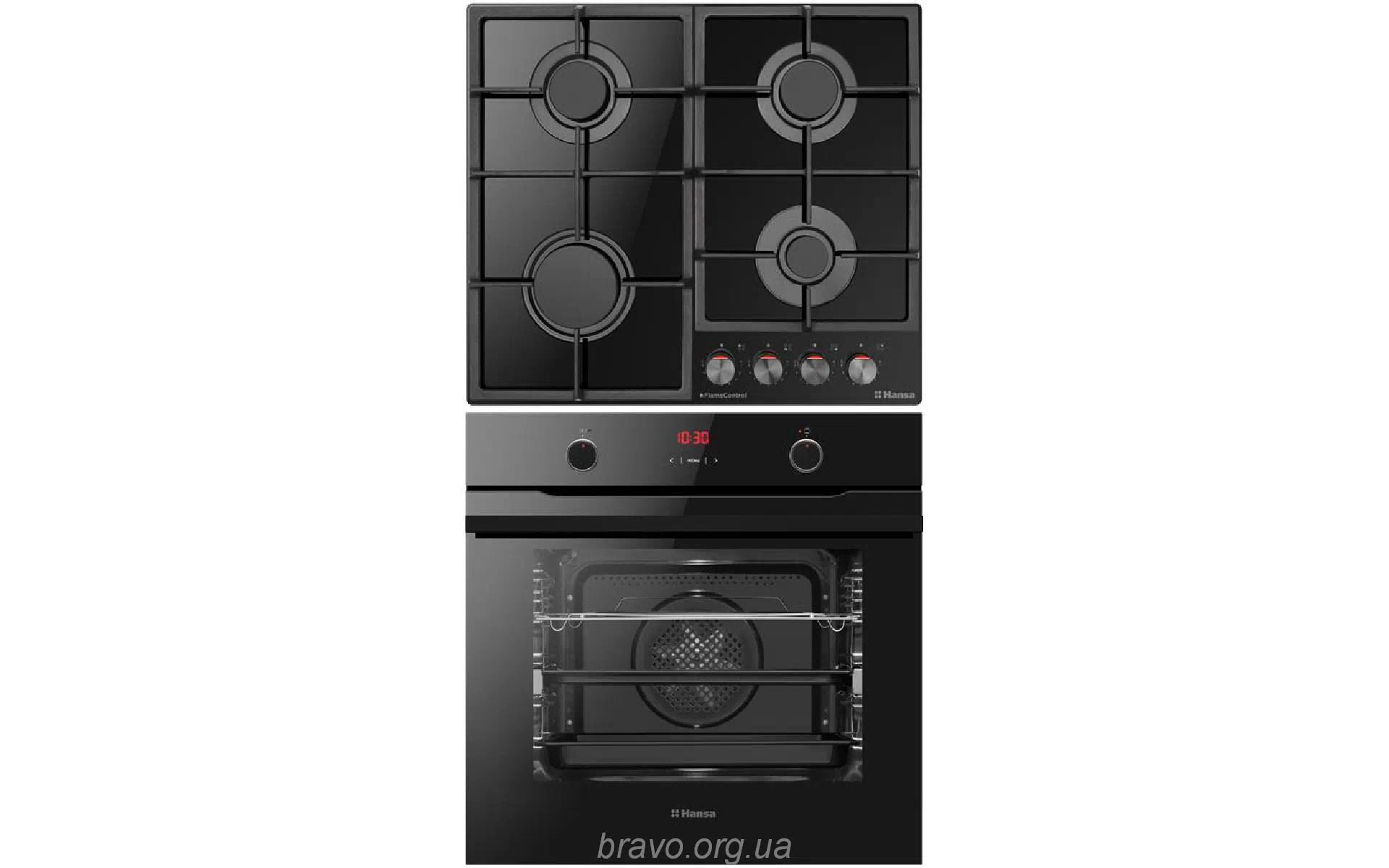 موقد + فرن Hansa FCGS69326, Black (FCGS69326) موقد + فرن Hansa FCGS69326, Black (FCGS69326)