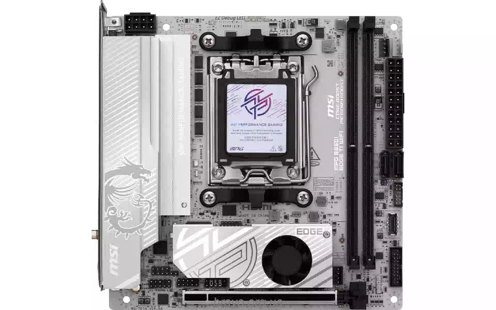 Материнська плата MSI (MPG B850I EDGE TI WIFI) Материнська плата MSI (MPG B850I EDGE TI WIFI)