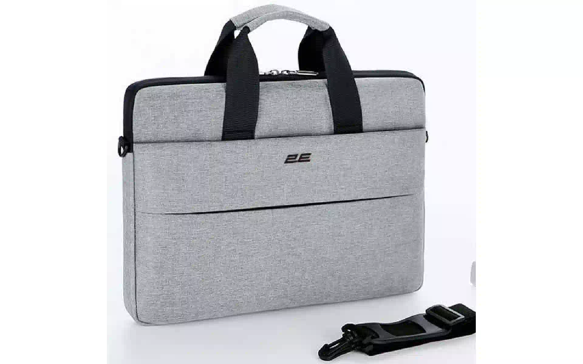 Чанта за лаптоп 15.6"/16" 2E Slim Keeper Plus, Grey (2E-CBT2396GR) Чанта за лаптоп 15.6"/16" 2E Slim Keeper Plus, Grey (2E-CBT2396GR)