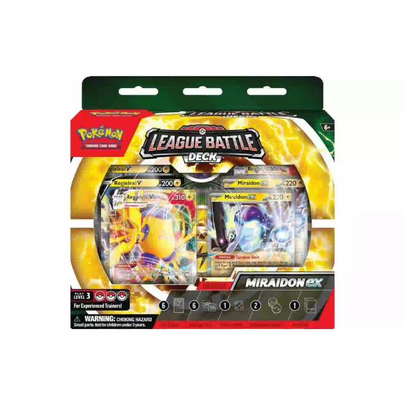 Покемон Pokemon TCG TCG - Miraidon ex League Battle Deck (820650852732)