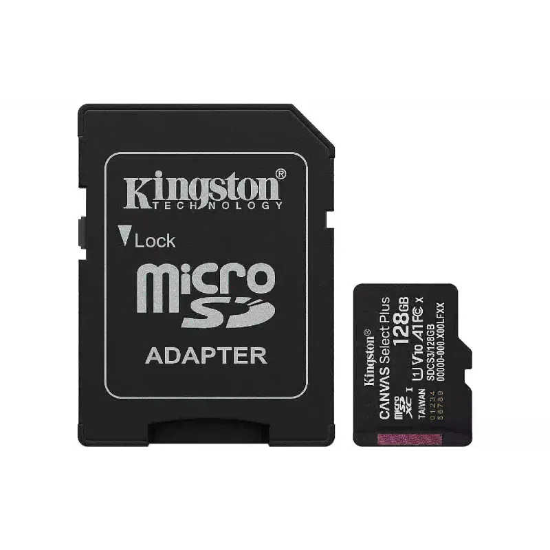Cartão de memória Kingston (SDCS3/128GB)