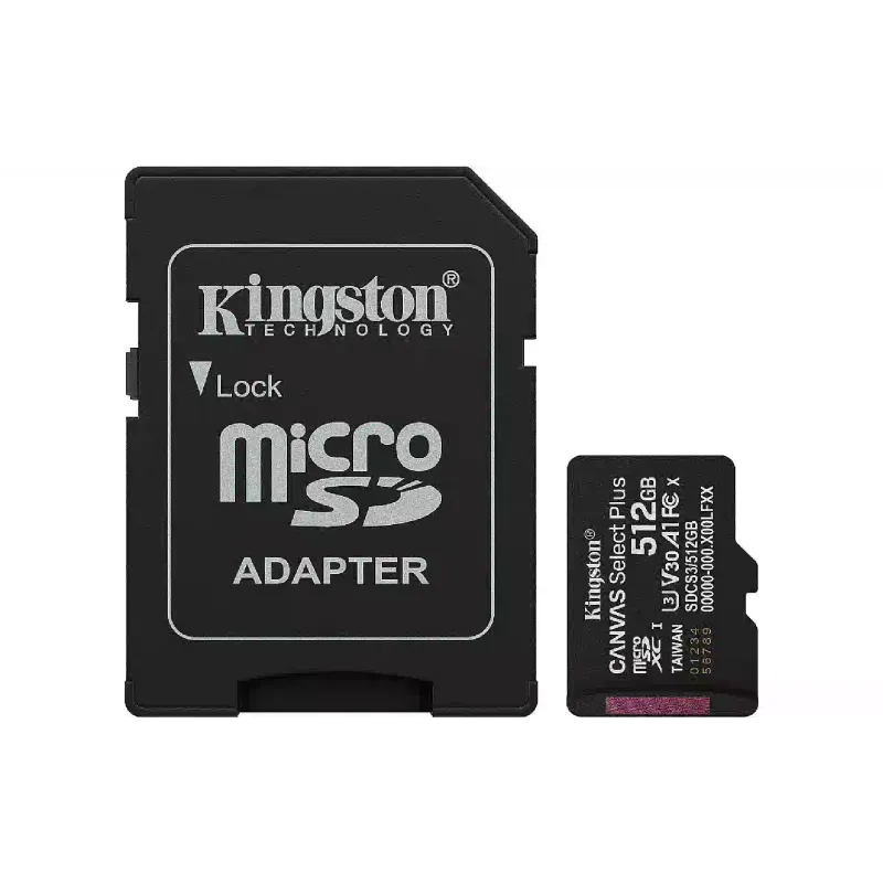 Cartão de memória Kingston Canvas Select Plus G3 (SDCS3/512GB)