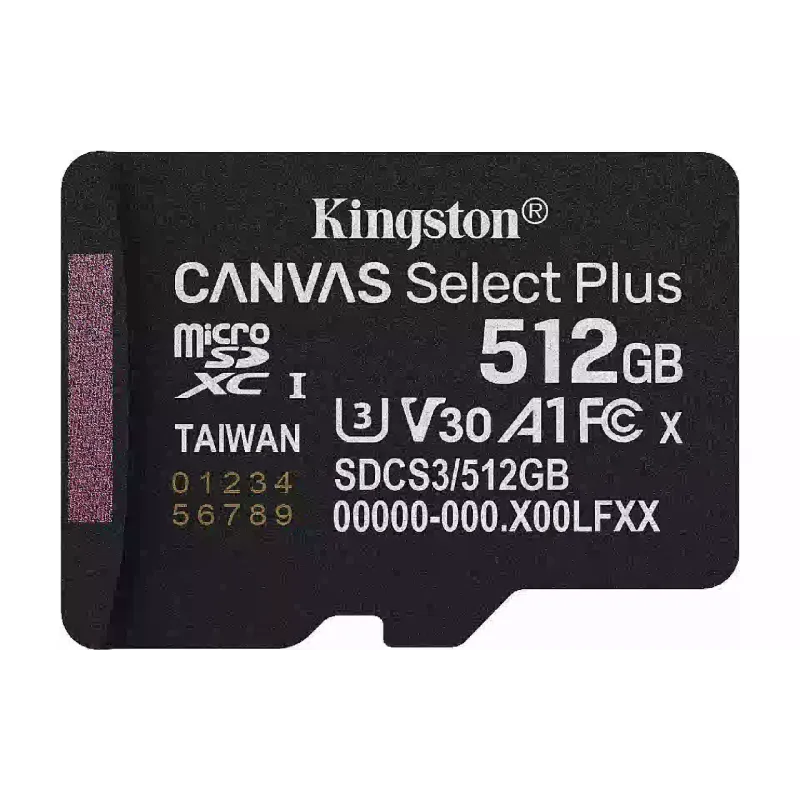 Tarjeta de memoria Kingston Canvas Select Plus G3 (SDCS3/512GBSP)