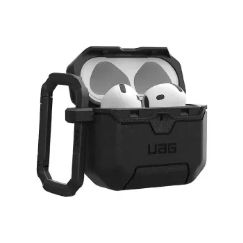 Case UAG Scout (104130114040), for Apple AirPods G4, Black
