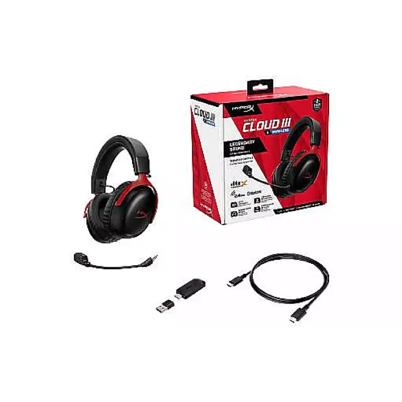 Headset HyperX, Black/Red (A59Z0AA)
