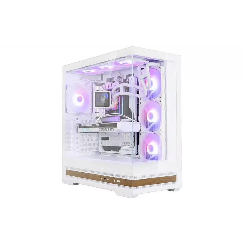 حالة الكمبيوتر Zalman, White (P40NAMUWHITE)