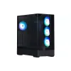 حالة الكمبيوتر Zalman, Black (P40PRISMPLUSBLACK)