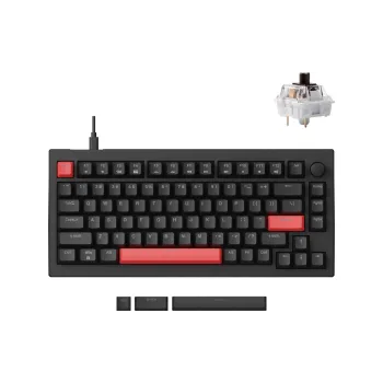 Billentyűzet Lemokey, Black (X4-H3-UA)