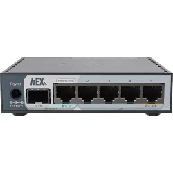 Маршрутизатор MikroTiK hEX S (E60iUGS) Маршрутизатор MikroTiK hEX S (E60iUGS)