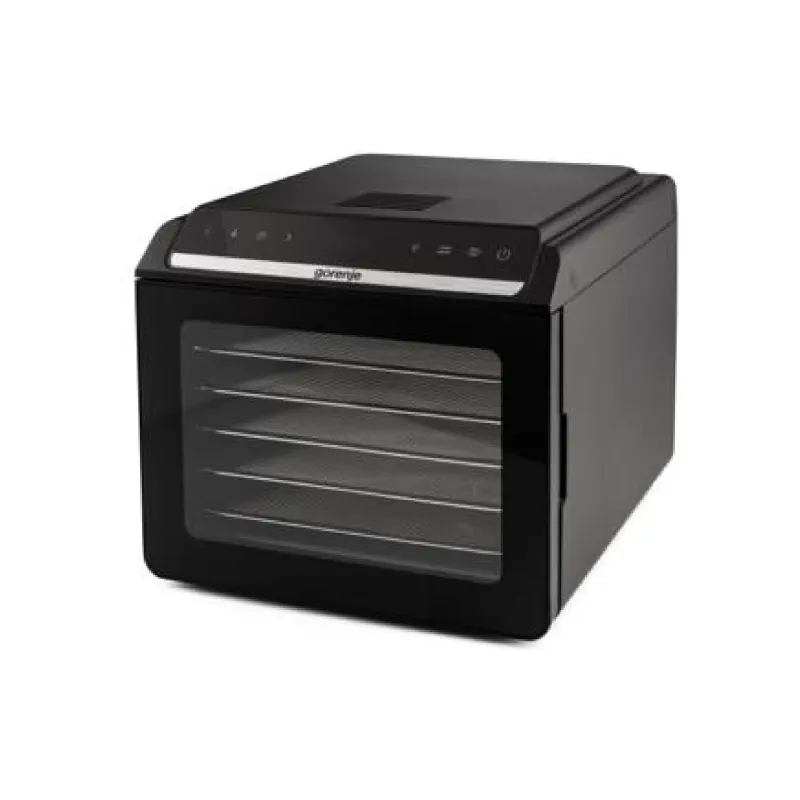 Szárítógép zöldségekhez és gyümölcsökhöz Gorenje, Black (FDK600DB)