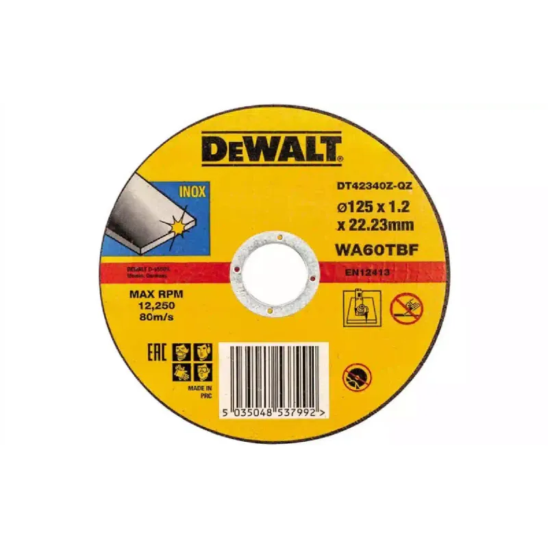 Disco de corte DeWALT (DT42340Z)