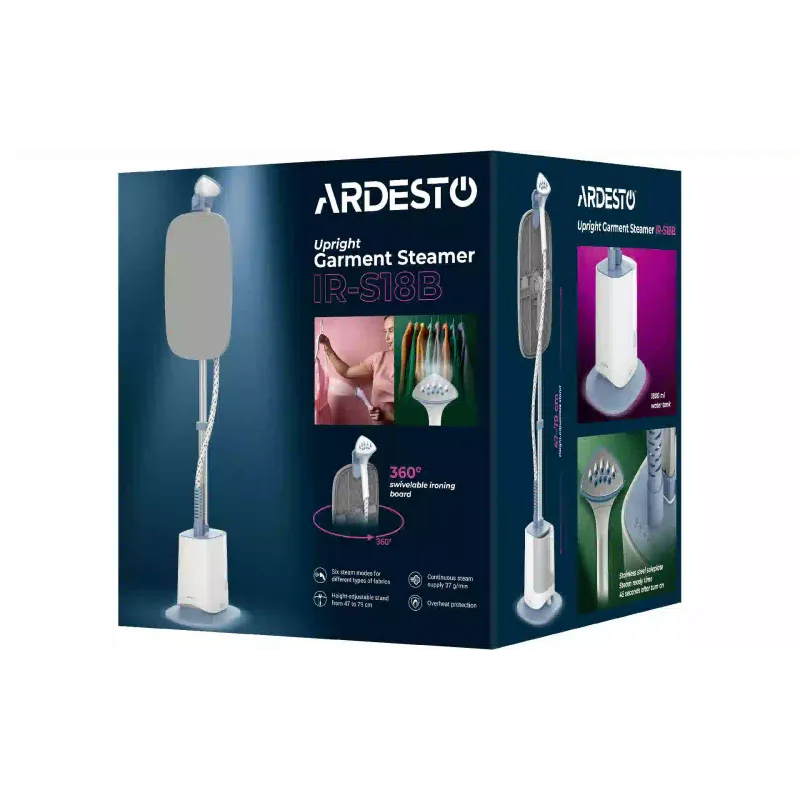 Vaporizador Ardesto, White (IR-S18B)
