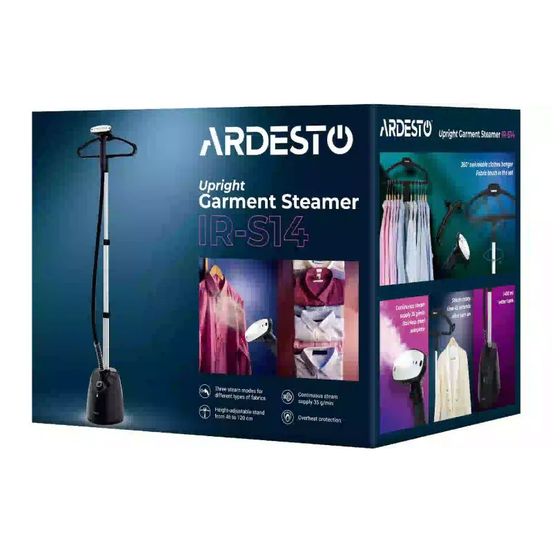 Параход Ardesto, Black (IR-S14)