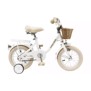 Children's bicycle Miqilong, White (RBB-LS12-PEARL)