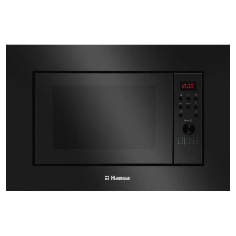 Beépített mikrohullámú sütő Hansa, Black (AMGB20E2GB)