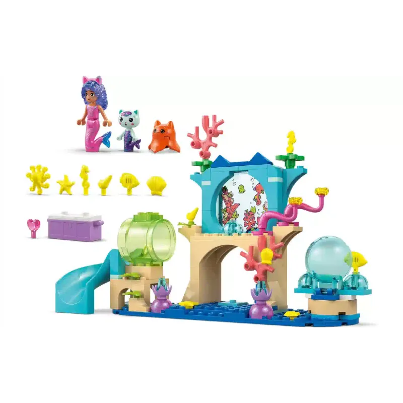 Konstruktőr LEGO Gabby's Dollhouse Mermaid Gabby's Aquarium Adventure (11204)