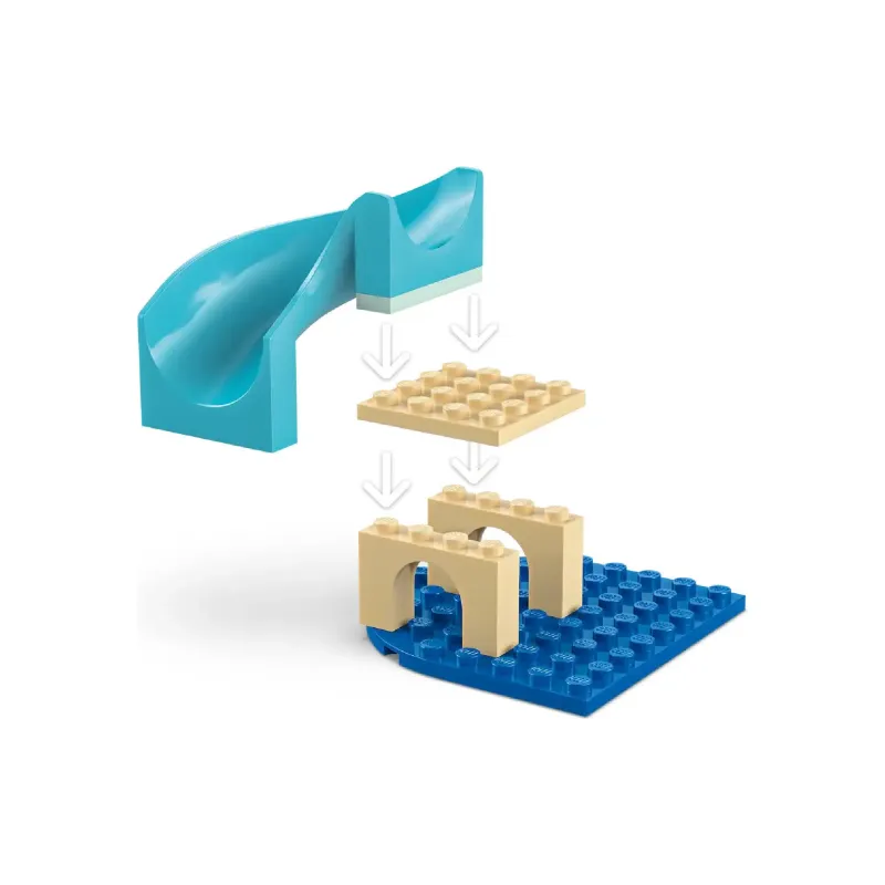 Konstruktőr LEGO Gabby's Dollhouse Mermaid Gabby's Aquarium Adventure (11204)