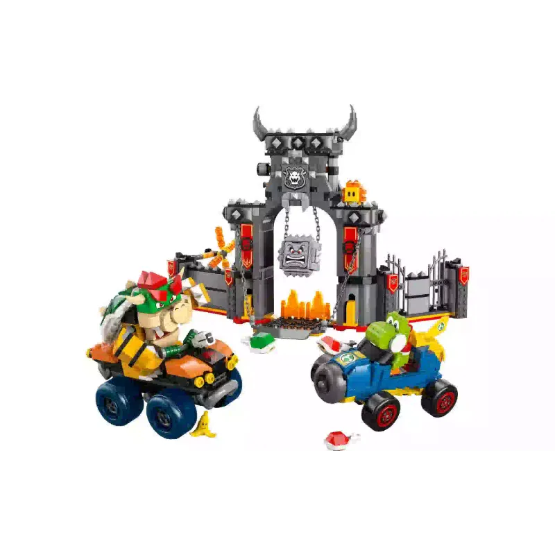 Constructor LEGO Super Mario Mario Kart - Bowser's Castle (72039)