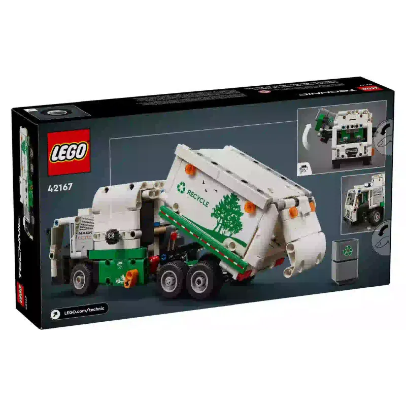 Конструктор LEGO Technic Mack LR Electric Garbage Truck (42167)