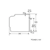فرن Bosch, Stainless steel (HJG852YS0)