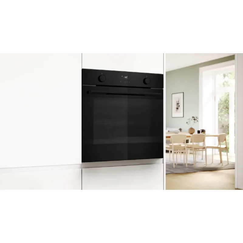 Oven Bosch (HUA736EA0T), 76 l, Black