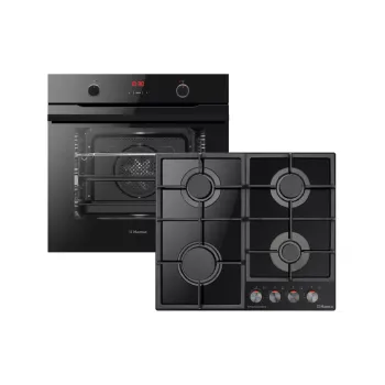 Варильна поверхня + духова шафа Hansa FCGS69326 (FCGS69326), Black