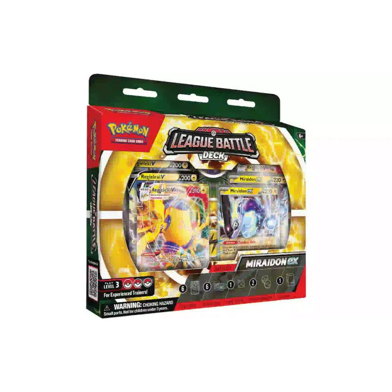 Покемон Pokemon TCG TCG - Miraidon ex League Battle Deck (820650852732)