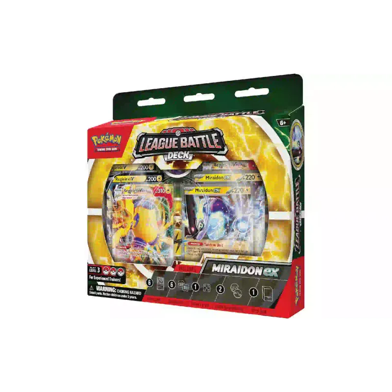 Покемон Pokemon TCG TCG - Miraidon ex League Battle Deck (820650852732)