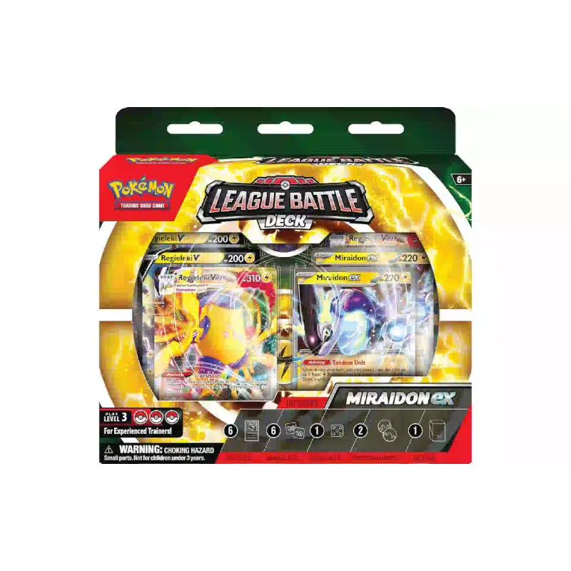 Покемон Pokemon TCG TCG - Miraidon ex League Battle Deck (820650852732)