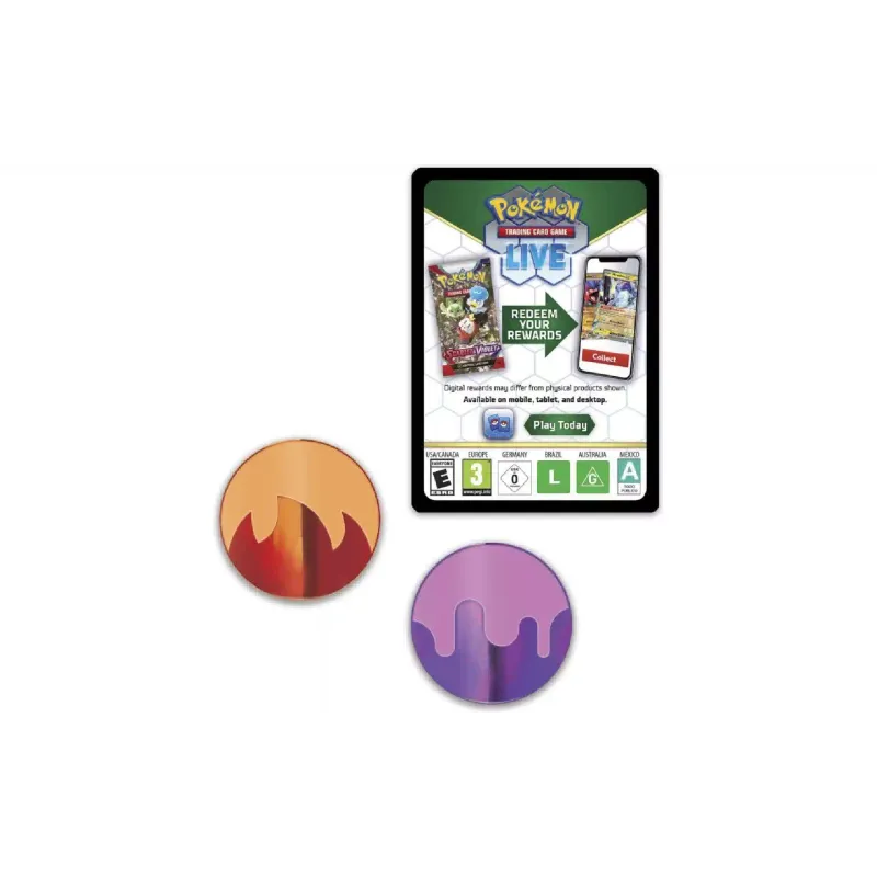 Покемон Pokemon TCG TCG - Miraidon ex League Battle Deck (820650852732)