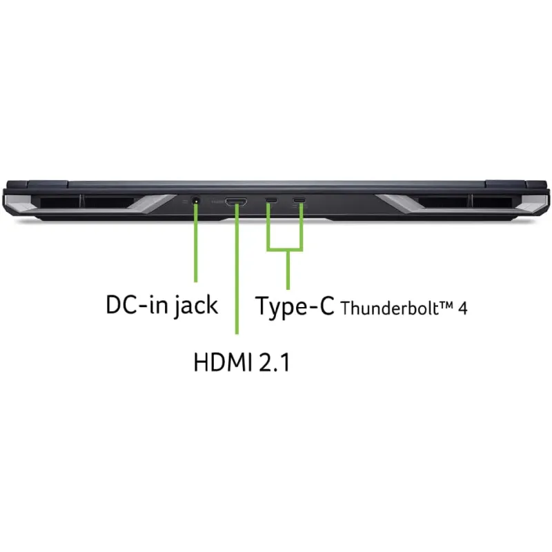 كمبيوتر محمول Acer Predator Helios Neo 18 PHN18-72, Black (NH.QVLEU.003)