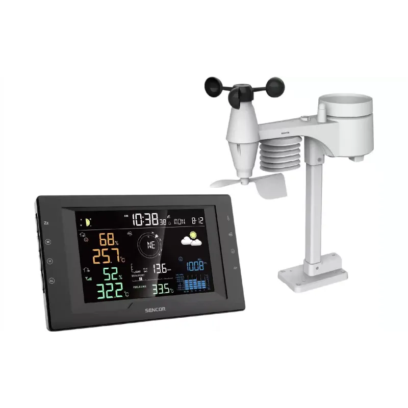 Estação meteorológica Sencor, Black (SWS9400)