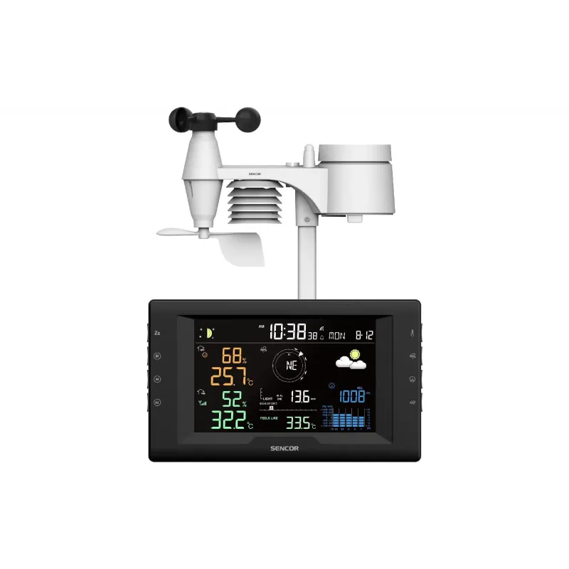 Estação meteorológica Sencor, Black (SWS9400)