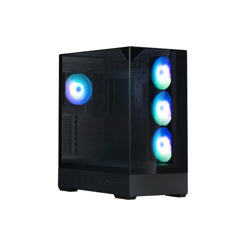حالة الكمبيوتر Zalman, Black (P40PRISMPLUSBLACK)