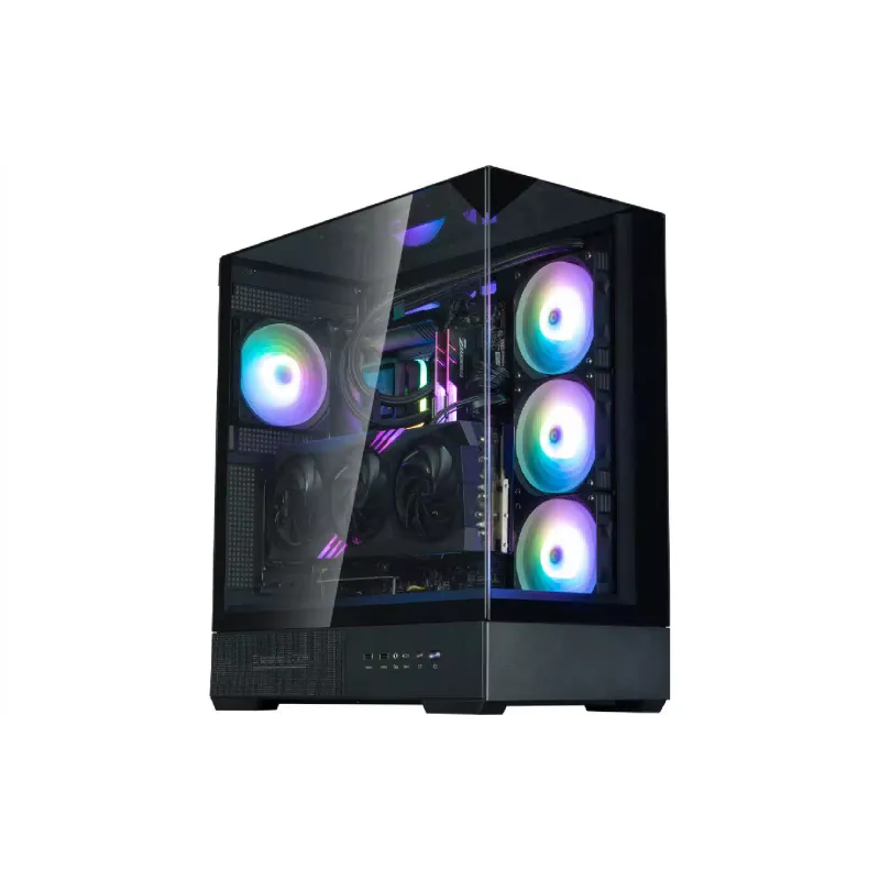 حالة الكمبيوتر Zalman, Black (P40PRISMPLUSBLACK)