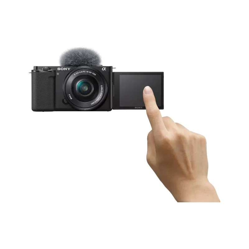 آلة تصوير Sony, Black (ZVE10LB.CEC)