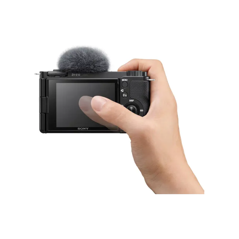 آلة تصوير Sony, Black (ZVE10LB.CEC)