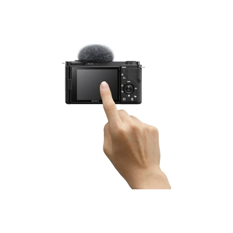 آلة تصوير Sony, Black (ZVE10LB.CEC)