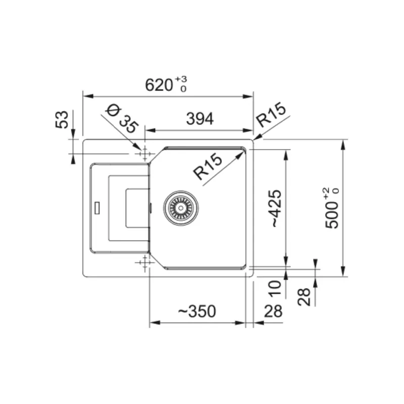 Küchenspüle Franke (114.0699.235)
