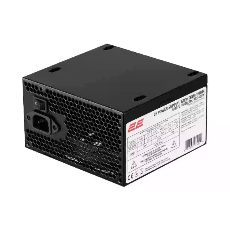 ohišje za računalnik 2E Credo V500B-400, Black (2E-V500B-400)