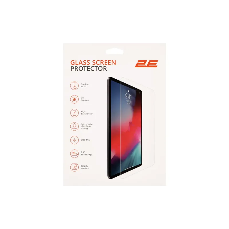 Захисне скло 2E (2E-IP-IPD-P11-LT2.5D-CL), для Apple iPad Pro 11", Transparent