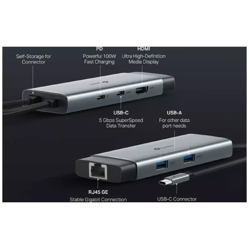 Hub USB TP-Link (UH6120C)