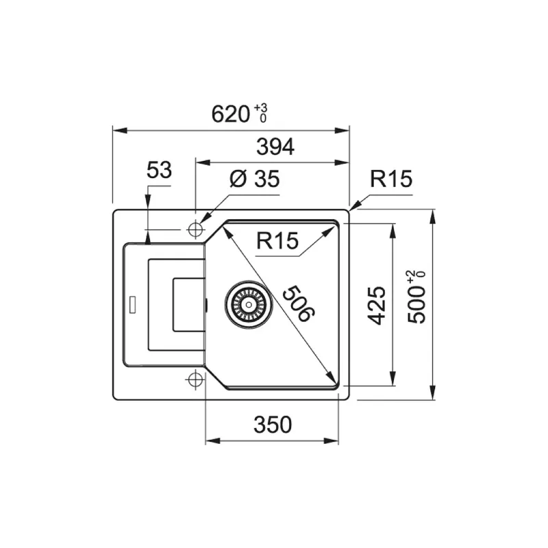 Кухонна мийка Franke (114.0701.807)
